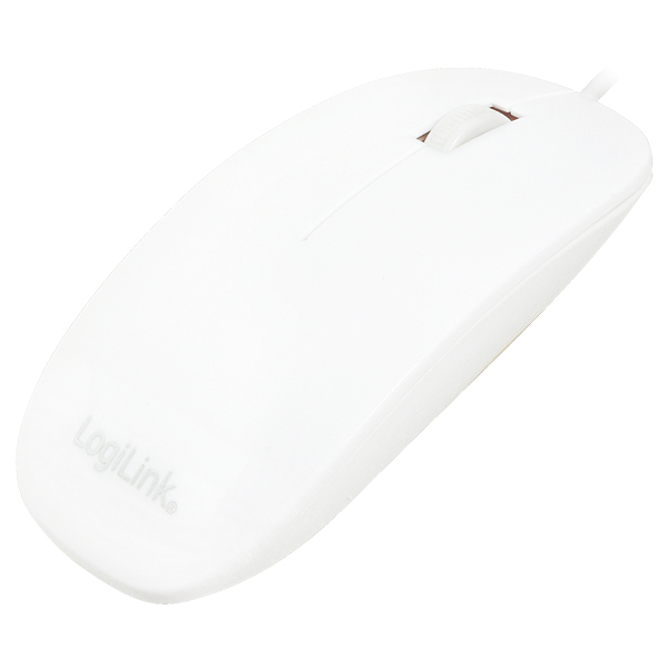 LogiLink Slim - Mouse - right- and left-handed - ID0062