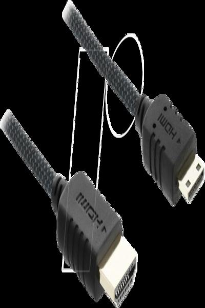 Delock Coaxial High Speed HDMI Cable Plug to Mini 8K 60 - Cable - Digital/Display/Video - 81687