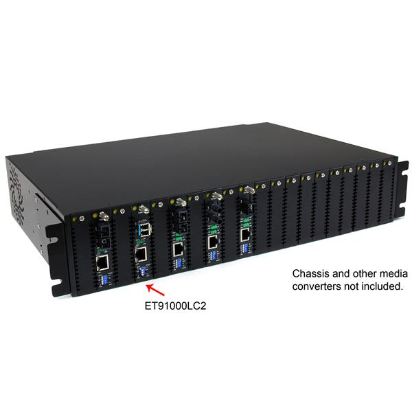 StarTech Gigabit Fiber Converter LC - ET91000LC2