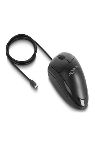 Souris Delock - silencieuse - droitier et gaucher