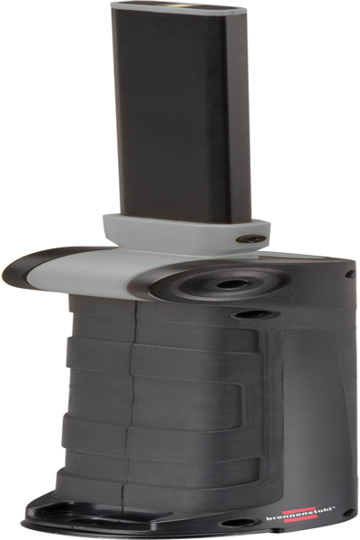 Brennenstuhl 1177370010, 3,3 W, LED, IP20, 2000 mAh, Svart, Grå, handhållen arbetslampa - 1177370010