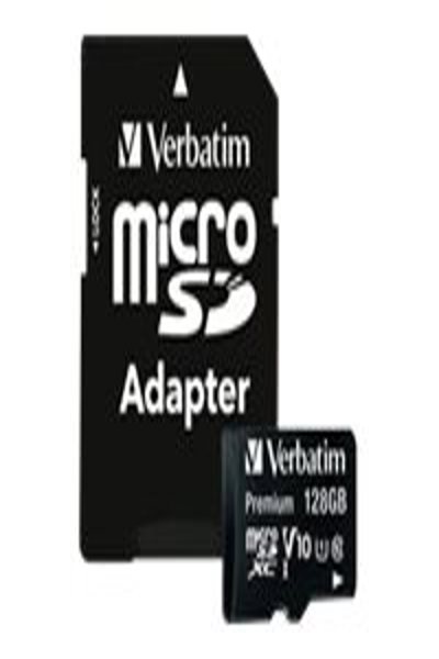 Verbatim Premium - Flash memory card (SD adapter included) - 44085