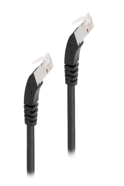 Câble patch Delock - RJ-45 (M) coudé vers RJ-45 (M) coudé