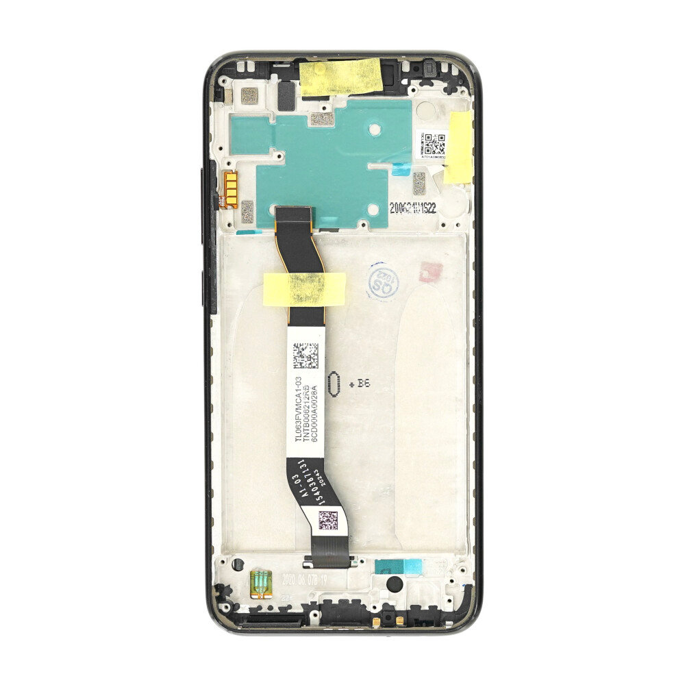 Xiaomi Redmi Note 8 2021 LCD-skjerm - Sort erstatning - 5600050C3J00