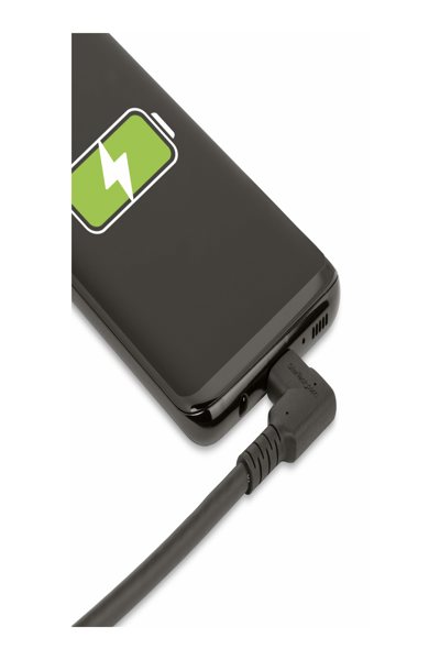 StarTech.com 2m robust rätvinklig USB-C-kabel - RUSB315CC2MBR