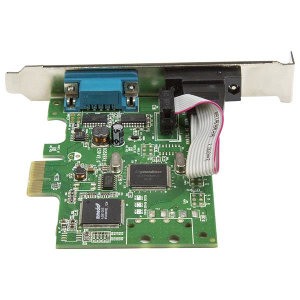 StarTech 2 Port PCIe Serial Card 16C1050 UART RS232 - PEX2S1050