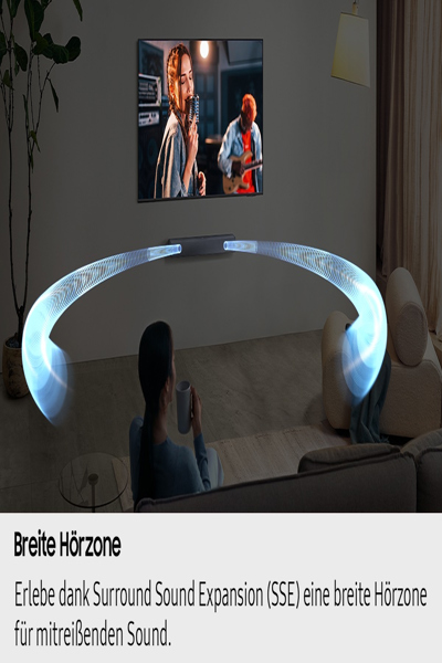 Samsung B-Series B-Serie Soundbar HW-B410GF 2.0-Kanal Subwoofer 2025 2.0 Kanaele Dolby 2 - Subwoofer - Bluetooth - HW-B410GF/ZG