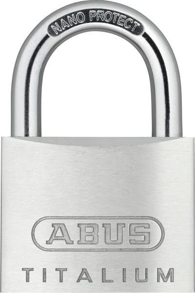 ABUS Security-Center ABUS 64TI/45 - Conventional padlock - Key lock - Keyed to differ - Silver - Aluminium - Steel
