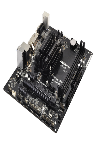 ASRock J4025M Moderkort micro ATX - 90-MXBCB0-A0UAYZ