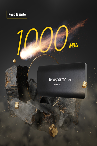 PATRIOT Transporter USB-C SSD 2TB - PTP2TBPEC