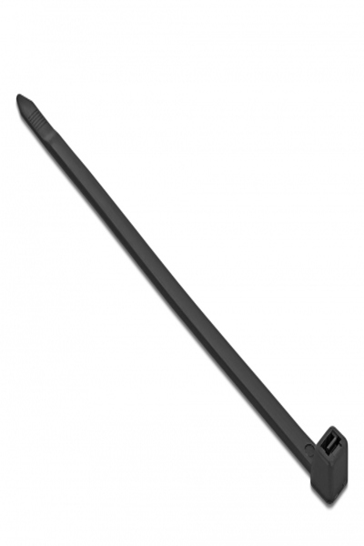 Serre-câbles Delock - 80 cm - noir (lot de 10)