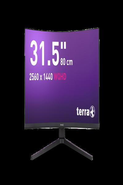 TERRA LCD/LED 3285W HA black CURVED USB-C/HDMI/DP - Flat Screen - HDMI