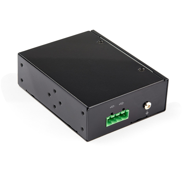 Industrieller Gigabit PoE Splitter - 90W Hochgeschwindigkeits Power-over-Ethernet PoE +++ -Splitter - 12-48V DC Splitter 802.3bt - LAN/RJ - POESLT1G48V