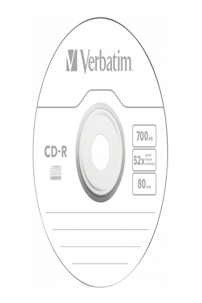 Verbatim 10 x CD-R - 700 MB (80 min) 52x - 43437