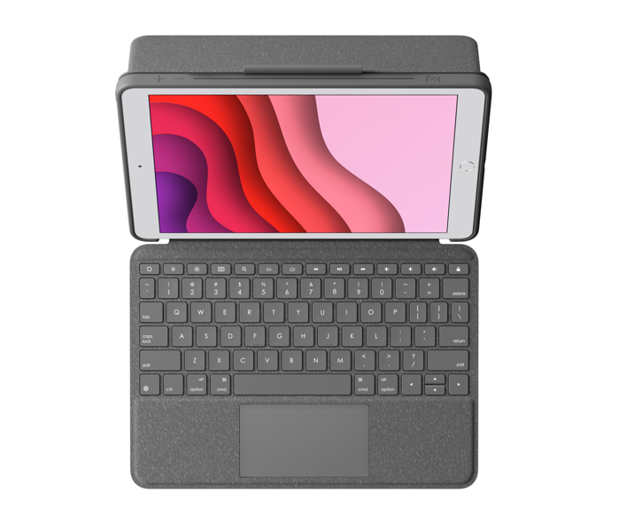 Logitech Combo Touch - Tangentbord och folio case - 920-009625