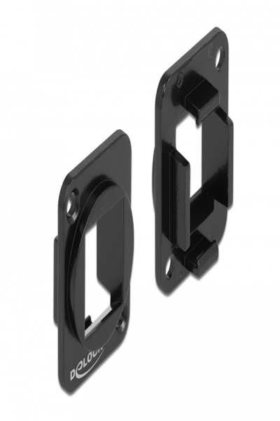 Delock Keystone Montage 1 Port pour métal de type D