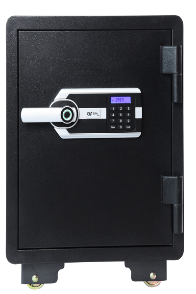 Olympia GOsafe 5530FP - Freestanding safe - Black - Code - Fingerprint reader - Key - 39 L - Polypropylene (PP) - 530 mm