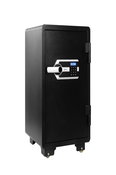 Olympia GOsafe 5600 - Freestanding safe - Black - Code - Fingerprint reader - Key - 48 L - Polypropylene (PP) - 600 mm
