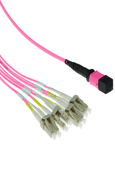 Câble de dérivation ACT MTP/MPO multimode vers LC multimode