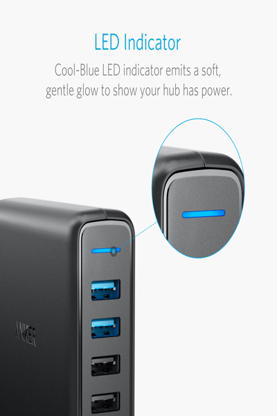 Anker PowerPort 5 - Power adapter - A2054L11