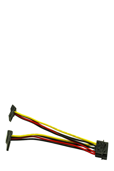Adaptateur secteur Inter-Tech - Connecteur d'alimentation interne 4 broches (M) vers connecteur d'alimentation SATA (F)