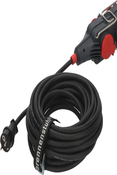Brennenstuhl 9161150161 Strom VerlÃƒÂ¤ngerungskabel 16 A Schwarz Rot H07RN-F 3G 1.5 - Cable - Current/Power Supply - 9161150161