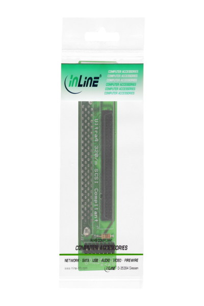 InLine SCSI SCA U320 Adapter 80 Pin female / 68 Pin female - 82680