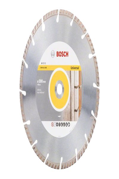 Bosch Diamanttrennscheibe Standard for Universal O 300mm Bohrung 20mm