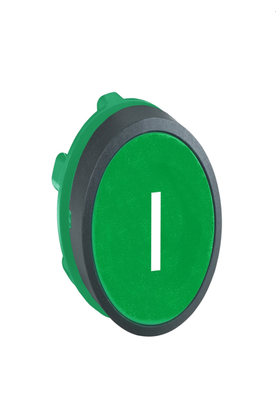 Bouton-poussoir Schneider ZB5AA331, câblé, vert, plastique, IP66, IP67, certifié BV CSA DNV GL LROS (Lloyds Register of Shipping), RINA et UL