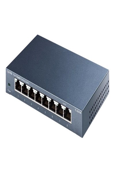 TP-LINK 8-Portars Gigabit Desktop Nätverksswitch - TL-SG108 V4