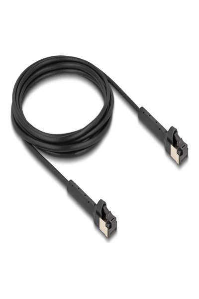 Delock Patch cable - RJ-45 (M) angled up to 60° to RJ-45 (M) angled up to 60° - 80936