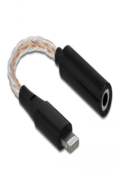 Delock Lightning to headphone jack adapter - 66317