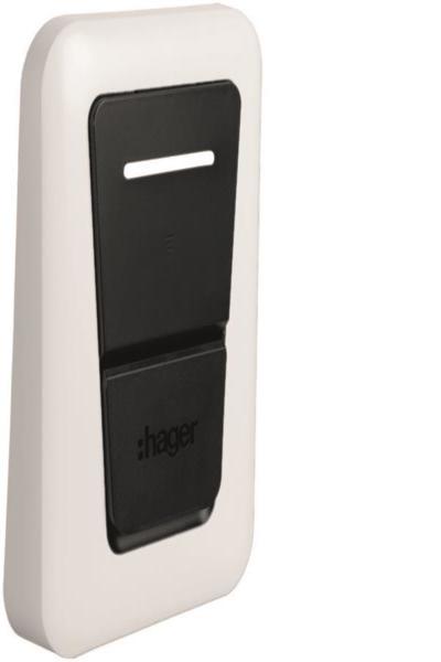 HAGER COVER PLATE TRAFFIC WHITE SOCKET XVS130