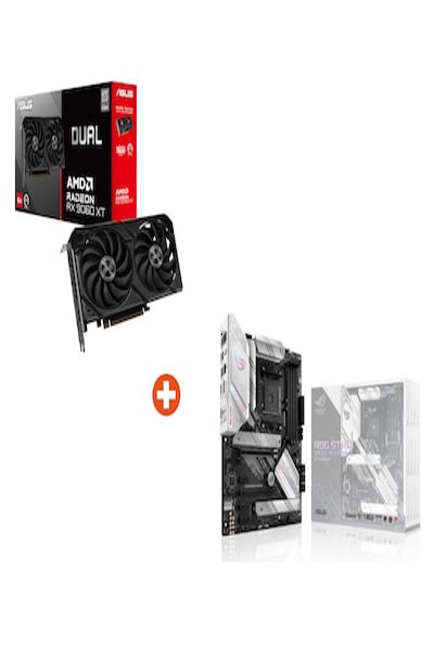 ASUS LEVEL UP#10 Bundle (DUAL-RX9060XT+ ROG STRIX B550-A GAMING)