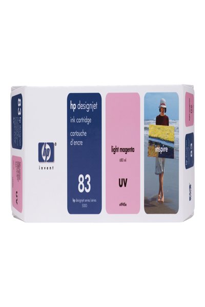 HP DesignJet 83 Ink Cartridge: Light/Photo Magenta, 680ml Original