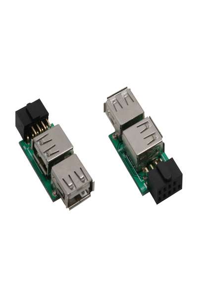 Adaptateur USB 2.0 InLine interne 2x USB-A