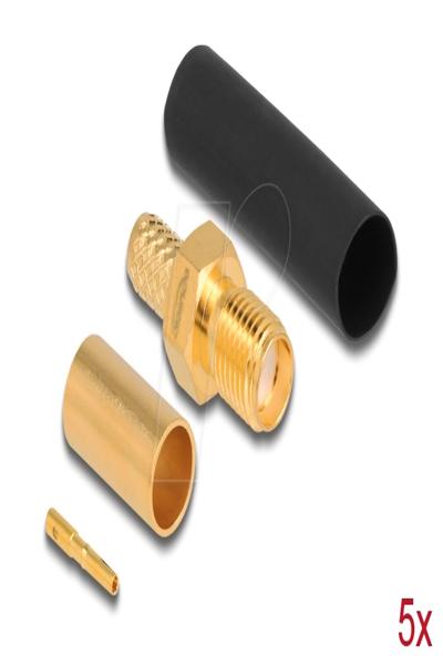 Delock Antenna connector - SMA (M) crimp - 90038