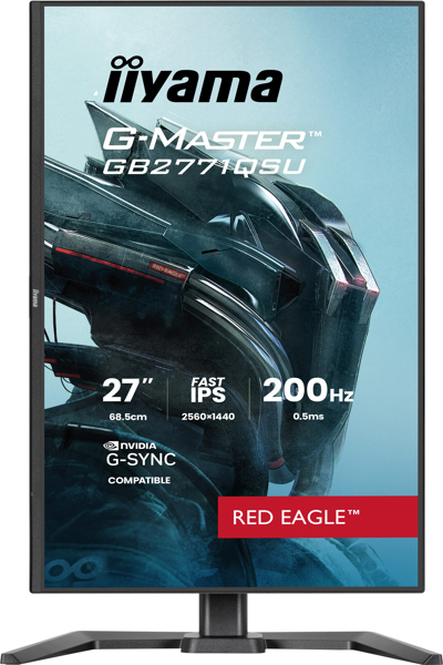 IIYAMA G-MASTER GB2771QSU-B1 27" FAST-IPS MONITOR - GB2771QSU-B1