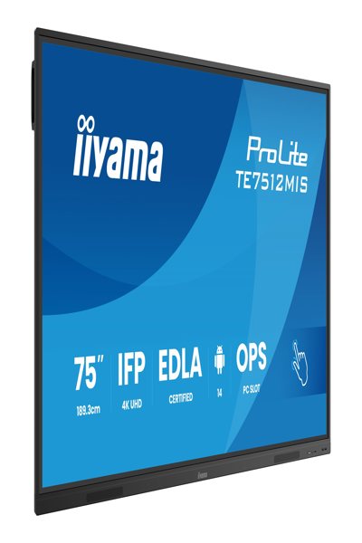 IIYAMA TOUCH DISPLAY PROLITE TE7512MIS-B4AG 75"