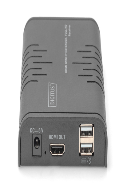 DIGITUS HDMI KVM IP Extender Receiver, Full HD - DS-55530