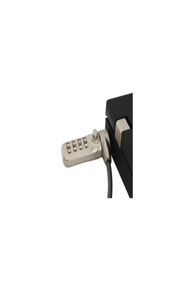 Cadenas à combinaison de sécurité pour ordinateur portable InLine 4,4 mm x 2 m