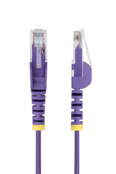 StarTech.com Purple Slim CAT6 Ethernet Cable