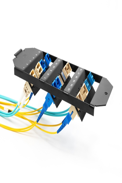 Delock Patchpanel - för SC simplex / LC duplex-kopplare - 88163