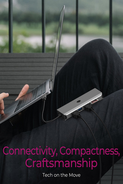 ICY BOX IB-DK4061-CPD USB-C 12-portars dockningsstation - IB-DK4061-CPD