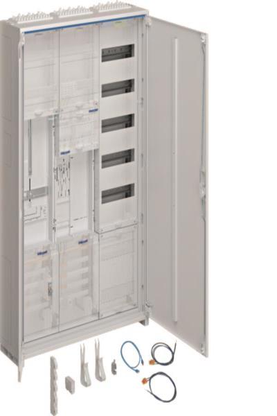 Hager complete cabinet ZB33SET15LK 1ZP BKE-I APZ 1100mm 3field.