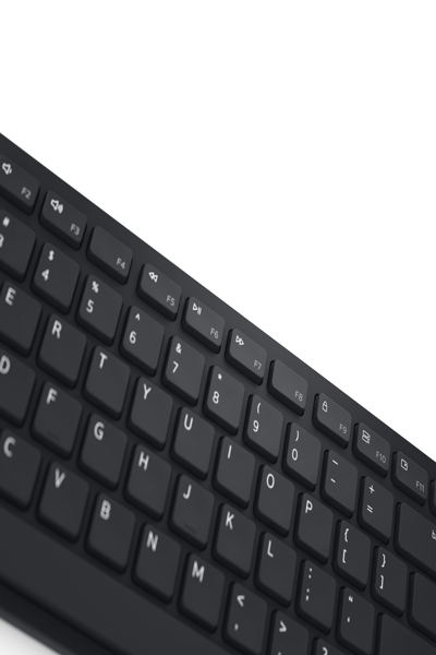 Dell KM5221W - Full-size (100%) - Wireless - RF Wireless - AZERTY - Black - Mouse included - KM5221WBKB-BEL