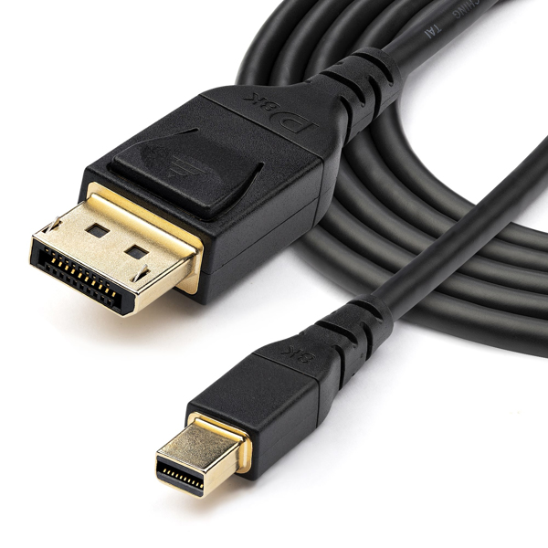 m VESA-sertifisert Mini DisplayPort til DisplayPort 1.4-kabel - DP14MDPMM1MB