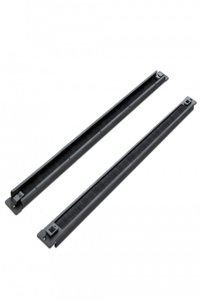 Delock Brush strip panel - rack mountable - 66344