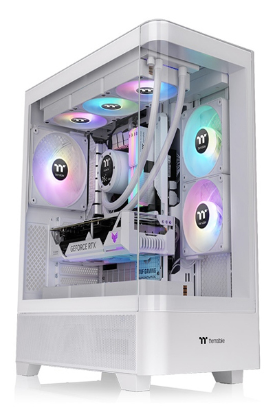 THERMALTAKE VIEW 290 TG ARGB SNOW WHITE MINI TOWER - CA-11G-00M6WN-00