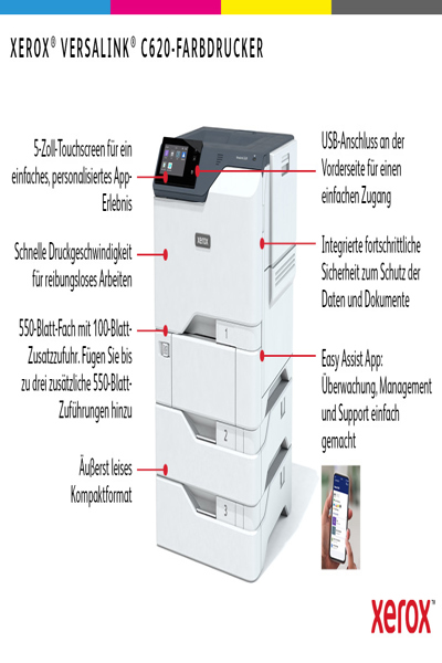 Xerox VersaLink C620V/DN - Printer - C620V_DN